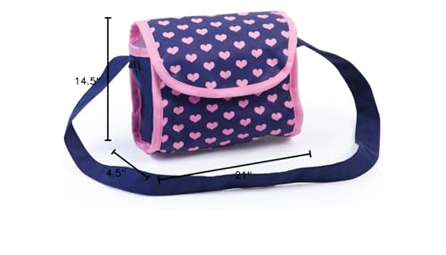 Bayer Design Baby Doll Trendy Pram Blue, Pink