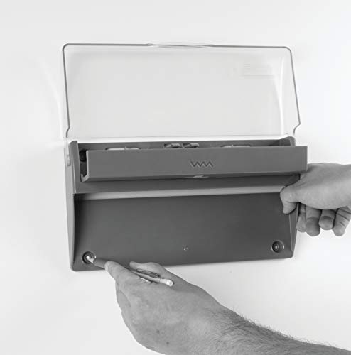 San Jamar MKBD100 Mani-Kare Bandage Dispenser, Blue