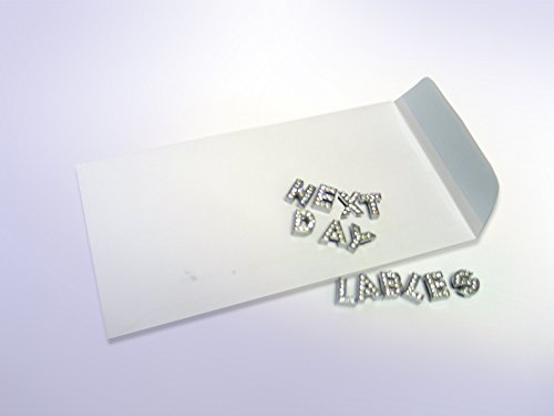 #7 Coin White Envelope for Small Parts, Cash, Jewelry Etc., from NextDayLabels, 500 Per Box (Reg. Gum)