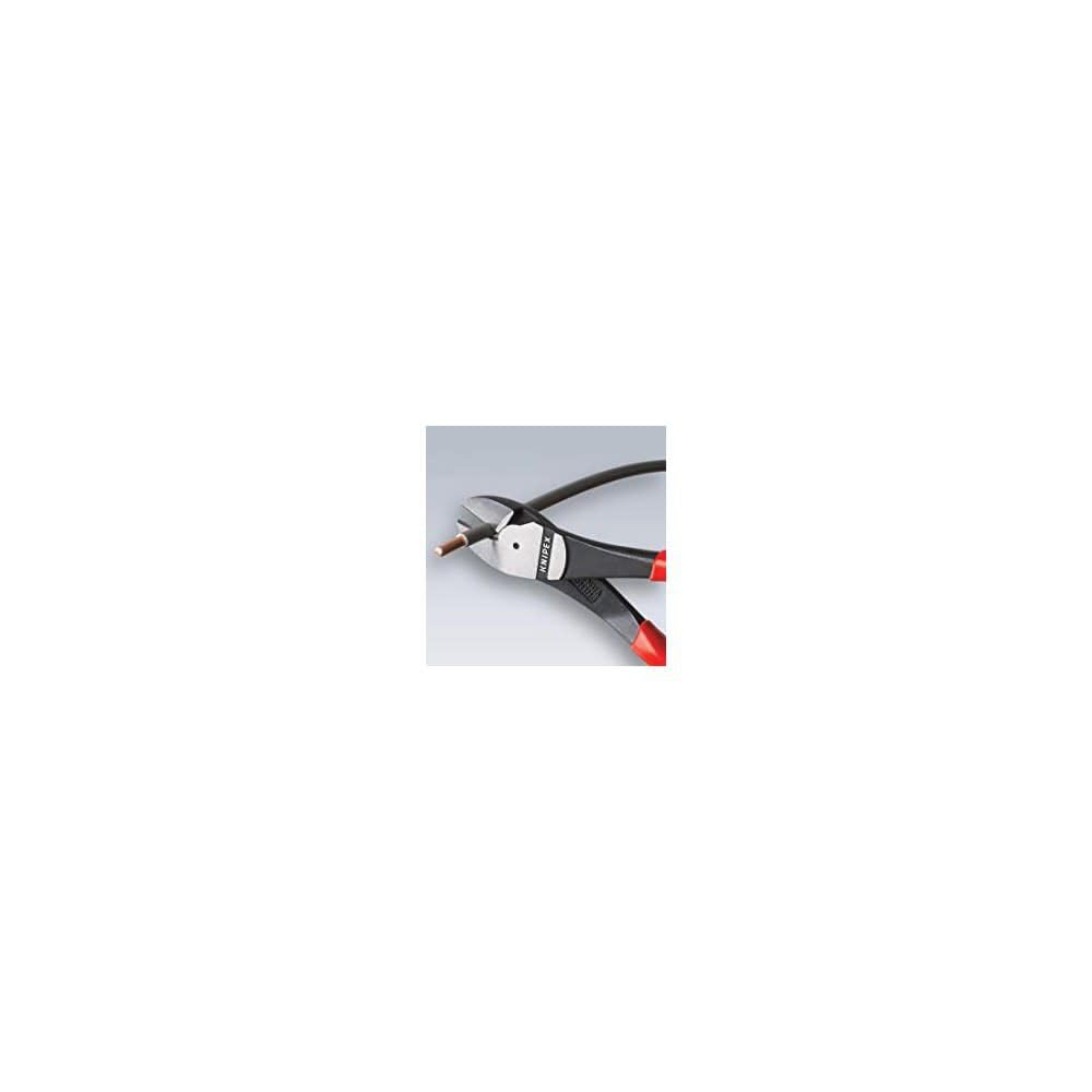 KNIPEX Tools 74 08 200 SBA InsulatedHigh Leverage Diagonal Cutters, 8-Inch