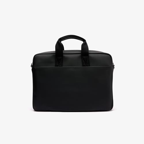 Lacoste Men's Classic Computer Bag, Black Petit Pique, One Size