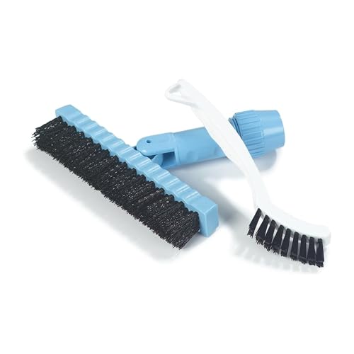 SPARTA Flo-Pac Nylon Grout Brush with Nylon Bristles for Floors, 8 Inches, White, (Pack of 24)