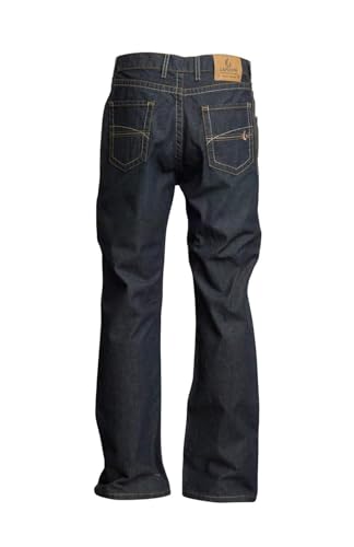 LAPCOFR unisex adult P-indm10 jeans, Washed Denim, 36W x 30L US