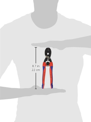 KNIPEX 71 32 200 Comfort Grip High Leverage Cobolt Cut with Notch and Spring