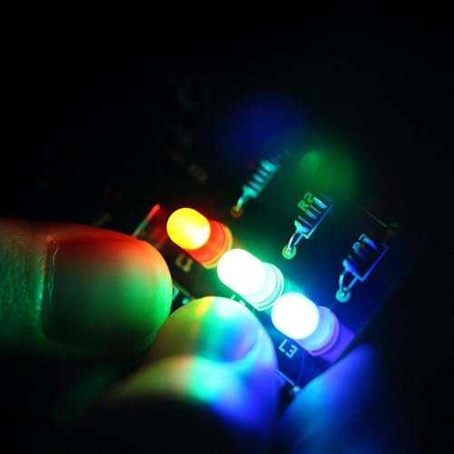 Learn to Solder Kits Blink LED, Bulk Educator Pack | DIY Soldering Kit for Beginners | Electronics Projects for Students & STEM Classes | Science Project Electronic Light Circuit Boards