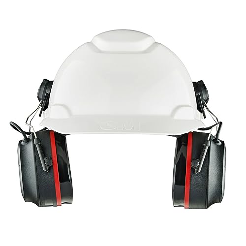 3M Pro-Protect + Gel Cushions Electronic Hearing Protector, Noise Reduction Rating (NRR) 26 dB, Bluetooth Ear Muffs, High-Fidelity Speakers & Integrated Microphone, Premium Gel Cushions (90545-SIOC)