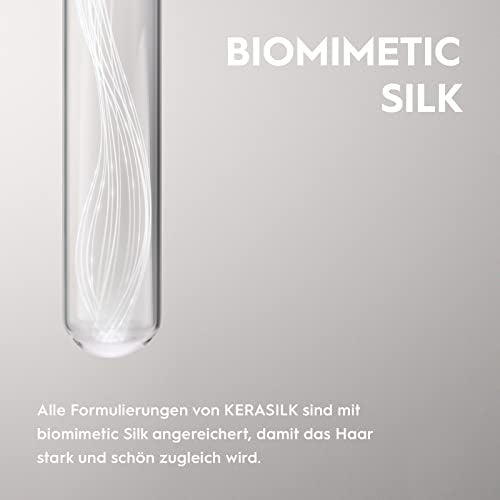 KERASILK Repairing Spray | Protects Against Breakage & Brittleness | Nourishes, Hydrates & Detangles Strands | With Heat Protection | For Dry, Stressed & Damaged Hair | 125ml