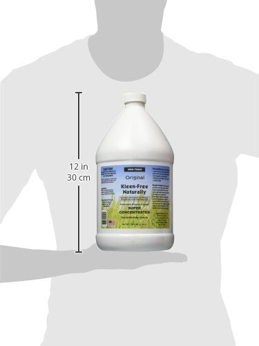 Kleen Free Naturally Preformed Enzyme Cleaner, Enzyme Solution, Multi-Purpose Cleaner, Laundry Additive and More - Concentrate - Original Scent - 128oz (1 Gallon)