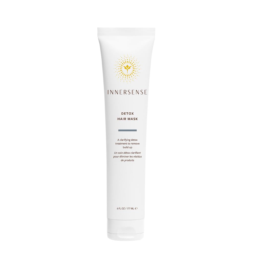 INNERSENSE Organic Beauty - Natural Detox Hair Mask | Cruelty-Free, Clean Haircare (6 fl oz |177 ml)