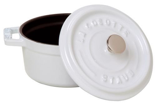 4-Qt. Round Dutch Oven Color: White