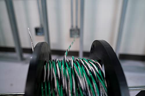 Southwire 25 ft. 12/3 Black/White/Green Solid CU THHN Tri-Wire