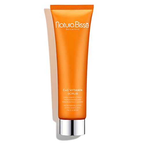 Natura Bissé C+C Vitamin Scrub | Micro-Granulated Citrus Exfoliant | Renews, Revitalizes & Smooths, 3.5 Oz
