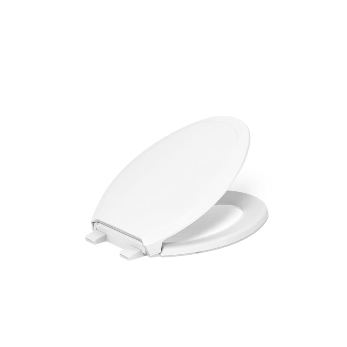 KOHLER RUTLEDGE® NIGHTLIGHT Elongated Toilet Seat, White, Grip-Tight Installation, Quiet Close Seat Prevents Slamming