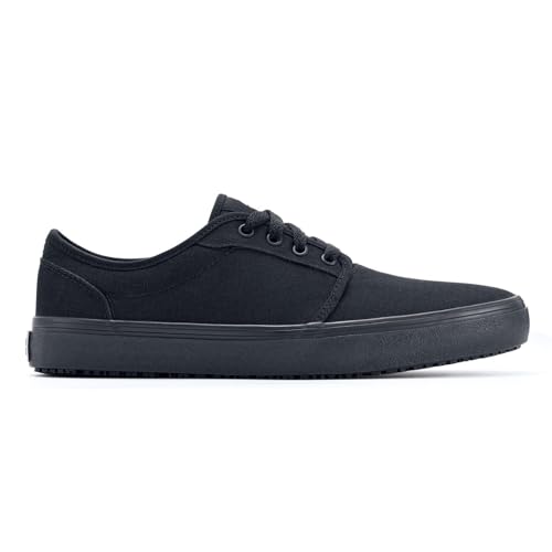 Shoes For Crews Unisex Slip-Resistant Work Sneakers – Comfortable, Lightweight, Water-Resistant & Non-Slip Work Shoes - Ideal for Men & Women in Hospitality, Retail, Food Service & More - Merlin, Size 11