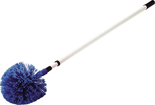 SPARTA Flo-Pac Rounded Duster Cleaning Duster with Electrostatically Charged Bristles for Cleaning, 9 X 7 X 7 Inches, Blue, (Pack of 12)