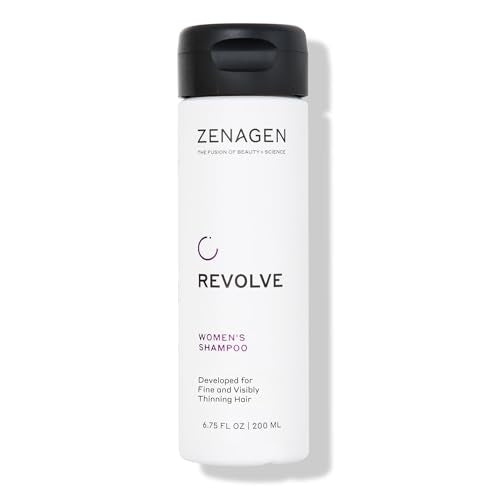 Zenagen Revolve Shampoo For Women | Supports Scalp Health & Appearance of Fuller, Healthier-Looking Hair, Developed for Fine & Visibly Thinning Hair, Plant-Based, Color-Safe, Vegan, For All Hair Types