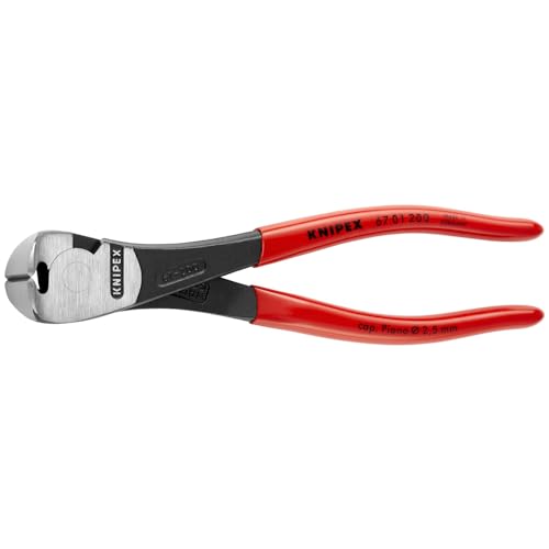 KNIPEX - 67 01 200 Tools - High Leverage End Cutting Nippers (6701200)