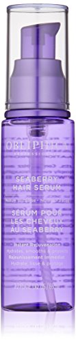 Obliphica Seaberry Leave in Hair Serum for Medium & Course Hair - Vitamins and Omegas for Frizz Free & Nourished Hair - Hair Serum for Dry Hair and Growth - 2.2 Fl Oz