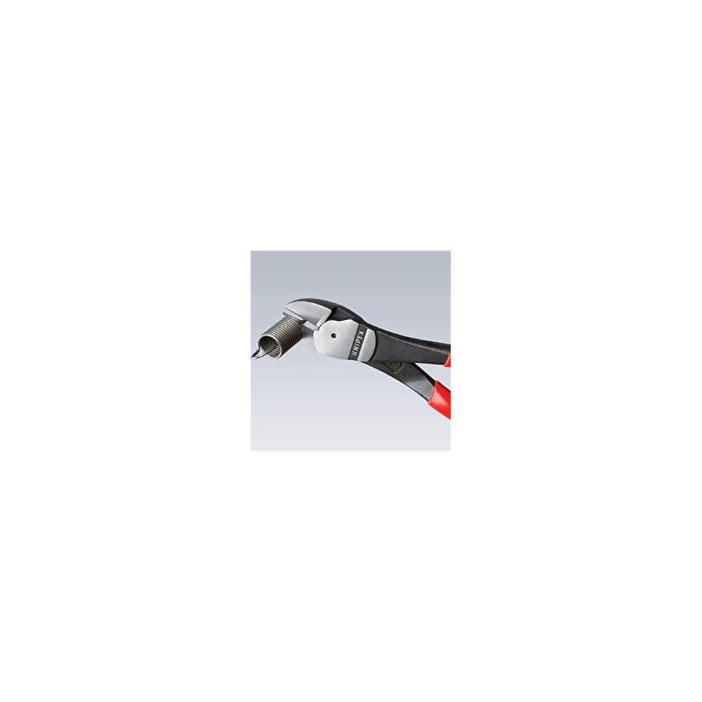 KNIPEX Tools 74 08 200 SBA InsulatedHigh Leverage Diagonal Cutters, 8-Inch