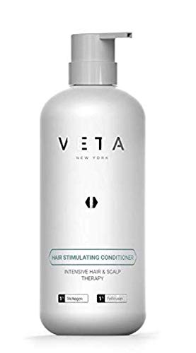 Hair Stimulating Conditioner For Hair Loss, Anti-Aging Hair Moisturizer.Repair and Strengthen Hair. Suitable for All Hair Types. No Harsh Chemicals. Paraben and Sulfate Free – 27 fl. oz - Veta