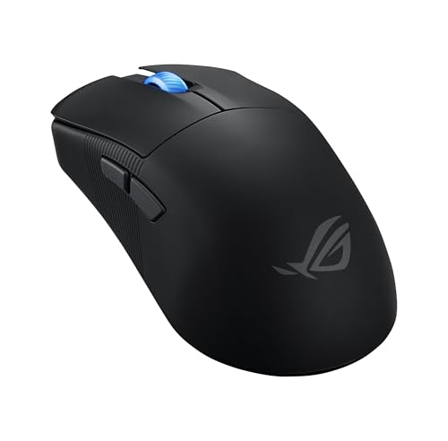 ASUS ROG Harpe Ace Mini Wireless Gaming Mouse, 49g Lightweight, AimPoint Pro 42K Optical Sensor, Optical Micro Switches, ROG Polling Rate Booster, Esports & FPS Gaming, Small, Medium, Black