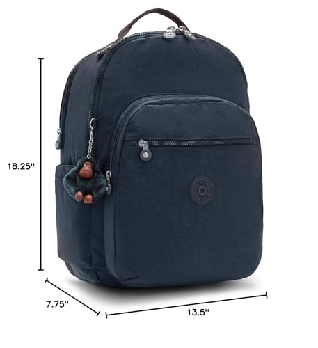 Kipling Women's Seoul Extra Large 17” Laptop Backpack, Durable, Roomy with Padded Shoulder Straps, Bag