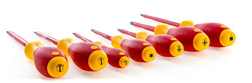 Wiha 32097 | 7 Piece Insulated SoftFinish Screwdriver Set