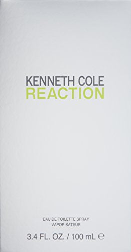 Kenneth Cole Reaction Eau de Toilette Spray for Men, 3.4 Fluid Ounce