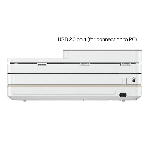 HP Envy 6555e Wireless All-in-One Color Inkjet Printer, Portobello, Print, scan, copy, Duplex printing Best-for-home, 3 month Instant Ink trial included, AI-enabled (714N5A)