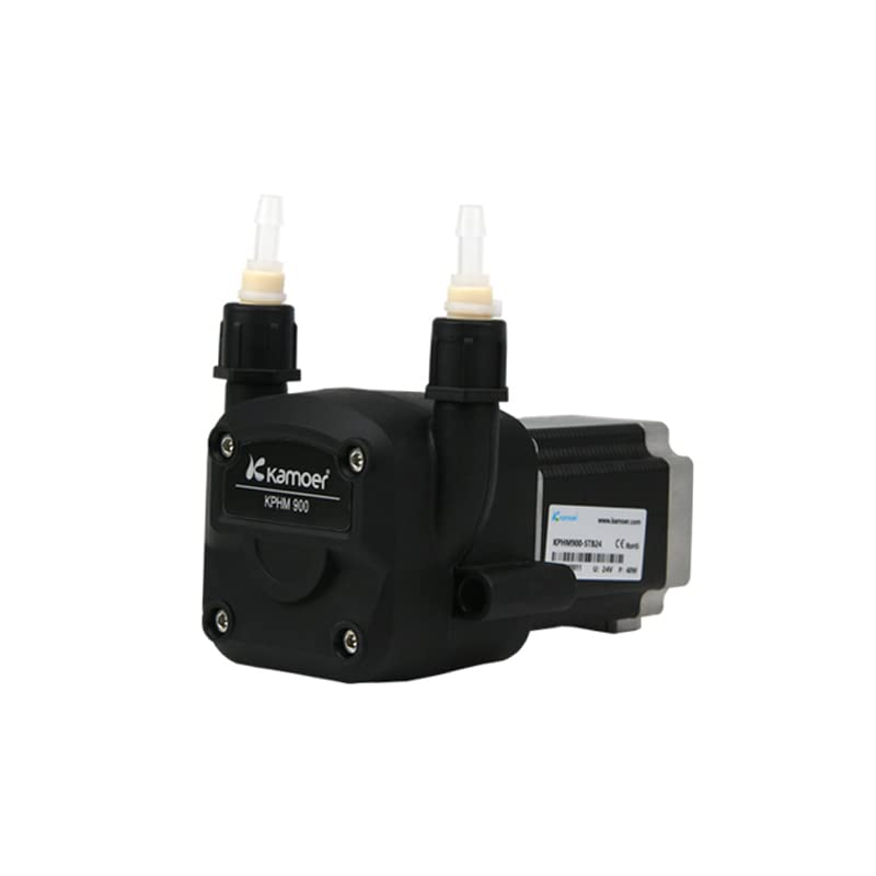 Kamoer KPHM900-ST-B24 high Flow 100-900ml/min peristaltic Pump 24V high Precision Adjustable Speed Stepper Motor Liquid dosing Pump with BPT Tube