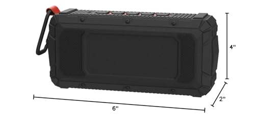 Pro Portable Magnetic Bluetooth Golf Speaker Wireless Waterproof IPX6/Shockproof 3rd Generation Magnetic Golf Speakers for Golf Cart 24Hour Battery Golf Accessories Golf Gifts(TWS & SD Card function)