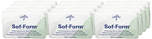 Medline Sof- Form Conforming Bandage, Non-Sterile, Not Made From Natural Rubber Latex, 3 in x 75 in, 96 Count