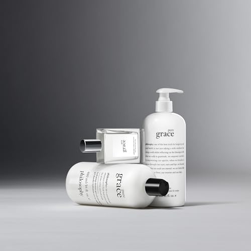 philosophy pure grace hydrating bath & shower gel - efficiently cleanses, soothes & comforts dry skin - vegan & cruelty free formula