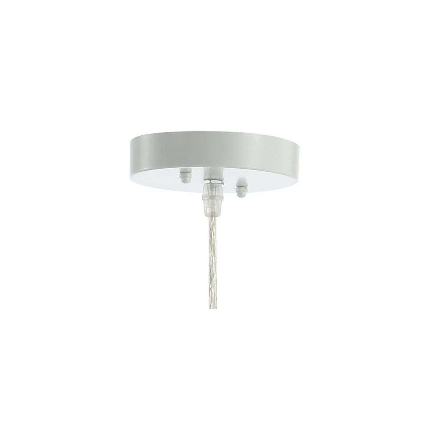 JONATHAN Y JYL6503A Luna 15.7" Woven Rattan Orb LED Pendant Minimalist Modern Contemporary Transitional Bohemian Modern Dimmable Adjustable Dining Room Living Room Kitchen Foyer Bedroom Hallway, White
