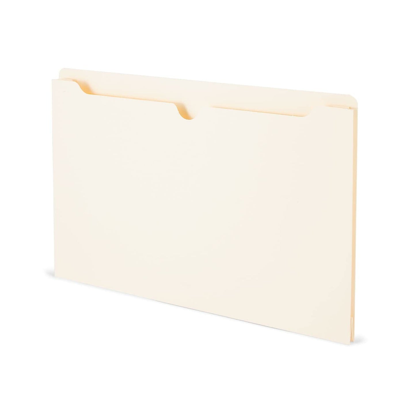 Staples Manila File Jackets with Reinforced Tab, Legal Size, 2‑Inch Expansion, Durable Construction for Secure Document Storage – 50/Box