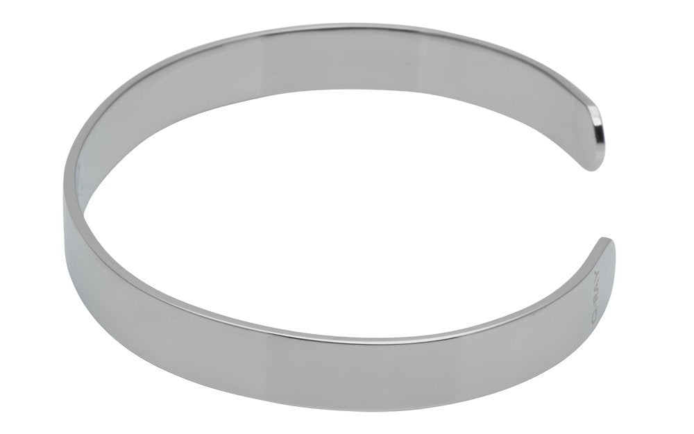 QRAY Lite Steel Golf Athletic Bracelet Men Women C-Shaped Health Wellness Bracelet (Large: 7.75"~8.5")