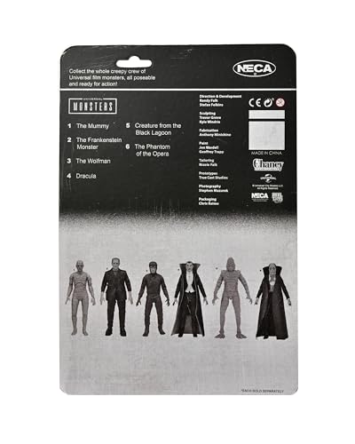 NECA Phantom of The Opera -1:7 Scale Collectible Action Figure, Retro (Glow in The Dark) Phantom of The Opera
