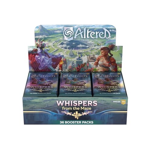 Equinox Altered Whispers from The Maze 36-Pack Booster Display - Unique Deck Building, Strategic Non-Combat Gameplay, Collectible Trading Card Game, Ages 13+, 2 Players, 20-30 Minute Playtime