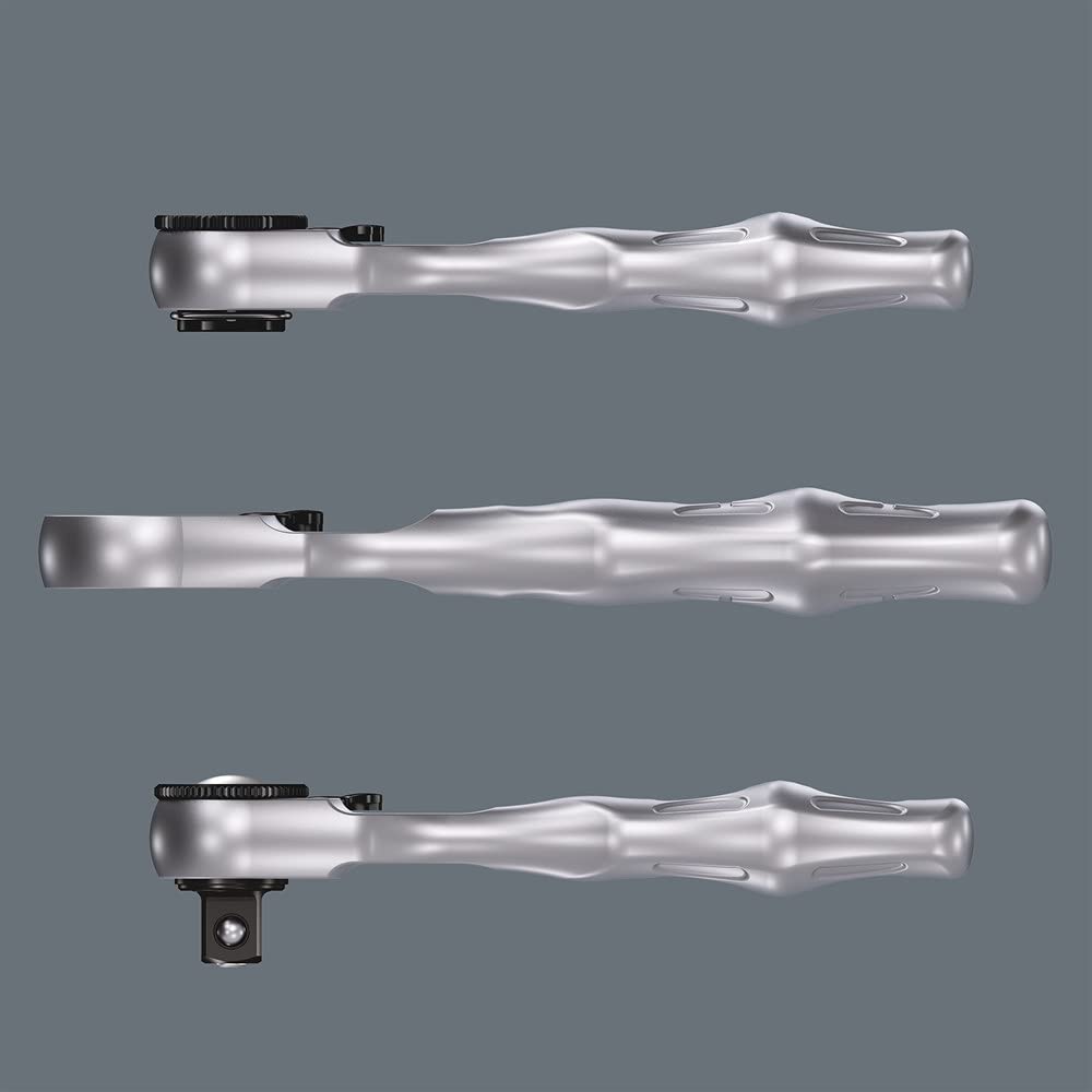 Wera - 5073230001 8001 A 1/4" Square Drive Bit Ratchet, 60 Teeth