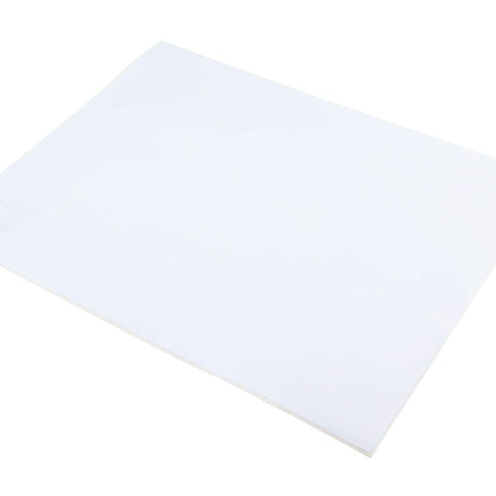 L LIKED 500 Sheets 8.5 x 11 Full Sheet Label, Matte, White Sticker Paper for Laser & Inkjet Printer, Strong Adhesive (500 PCS)