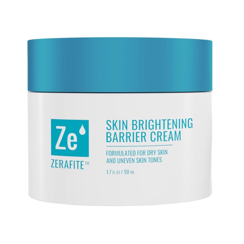 ZERAFITE Skin Brightening Barrier Cream (Container + Refill Pod, 1.7 oz.)