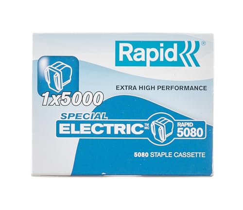 Rapid R5080 Staple Refill Cassette, for Stapling up to 80 Sheets, Use with The Rapid 5080e Electric Stapler, Includes 5000 Staples, 20993700