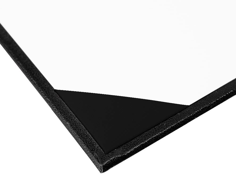 GraduatePro 10 Pack Diploma Cover 8.5x11 Certificate Document Presentation Holder Smooth Leather Letter Size Black