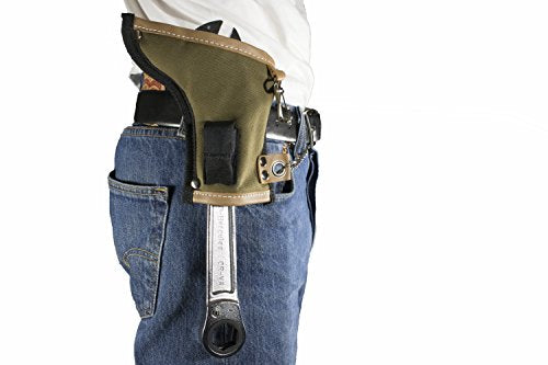 Proferred T10001 Mining Adjustable Wrench with Hammer, Chrome Finish, 12"