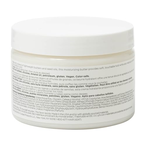 Ouidad Moisture Lock Curl Butter - 11 oz, Nourishing Curl Cream with Mango Seed, Shea Butter & Avocado Oil, Hydrating Hair Moisturizer & Curl Definer, Conditions and Elongates Curls, All Curl Types