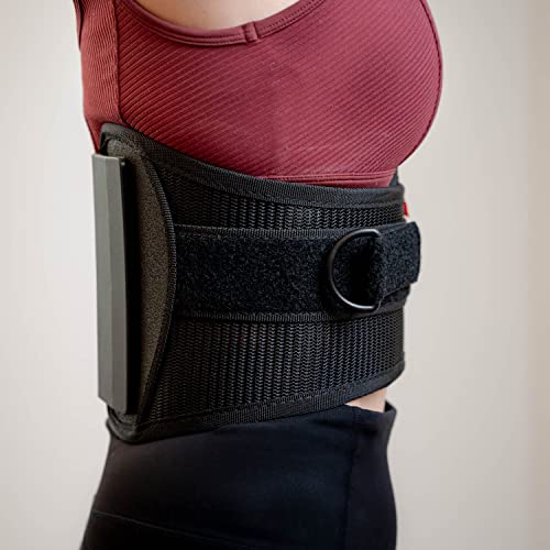 Ottobock The S.P.I.N.E. Adjustable Lower Back Brace with Pulley System - Lumbar Back Support Belt for Men and Women - Compression to Relieve Lower Back Pain & Spine Pressure, Medium