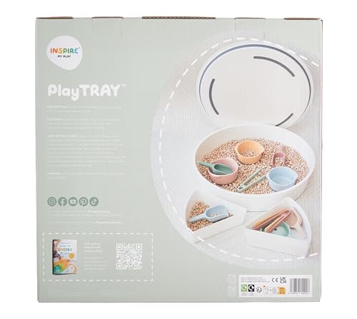 Inspire My Play Sensory Bin with Lid - Sensory Bins for Toddler Crafts - Kids Sensory Toys for Autistic Children - Creativity for Kids - Sensory Activities for Toddlers