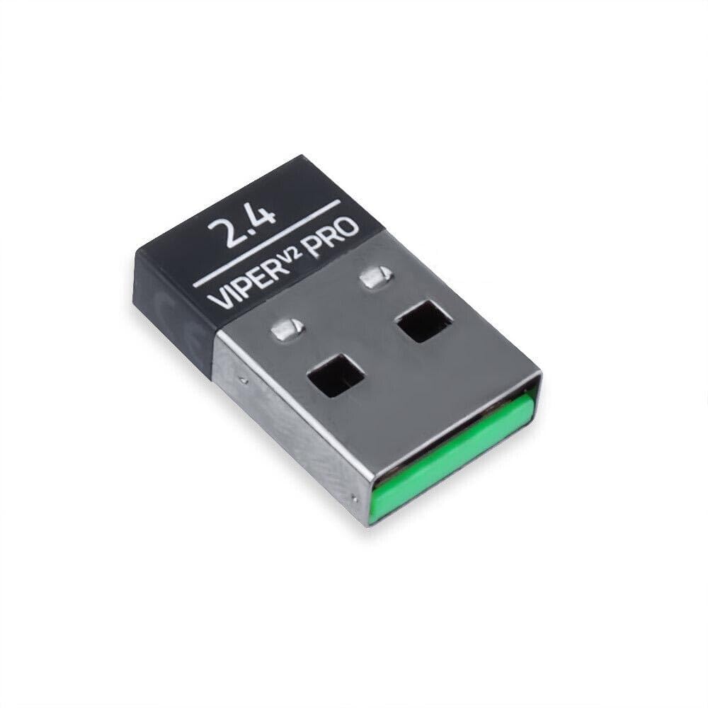 HLUCHY USB Dongle Receiver Wireless Gaming Mouse USB Adapter for Razer Viper V2 Pro