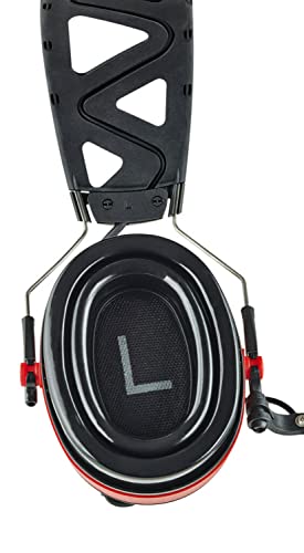 3M Pro-Comms Electronic Hearing Protector, Wireless Earmuffs With Bluetooth Technology & External Noise-Canceling Boom Microphone, Noise Reduction Rating (NRR) 26 dB, Premium Gel Cushions (90546-SIOC)