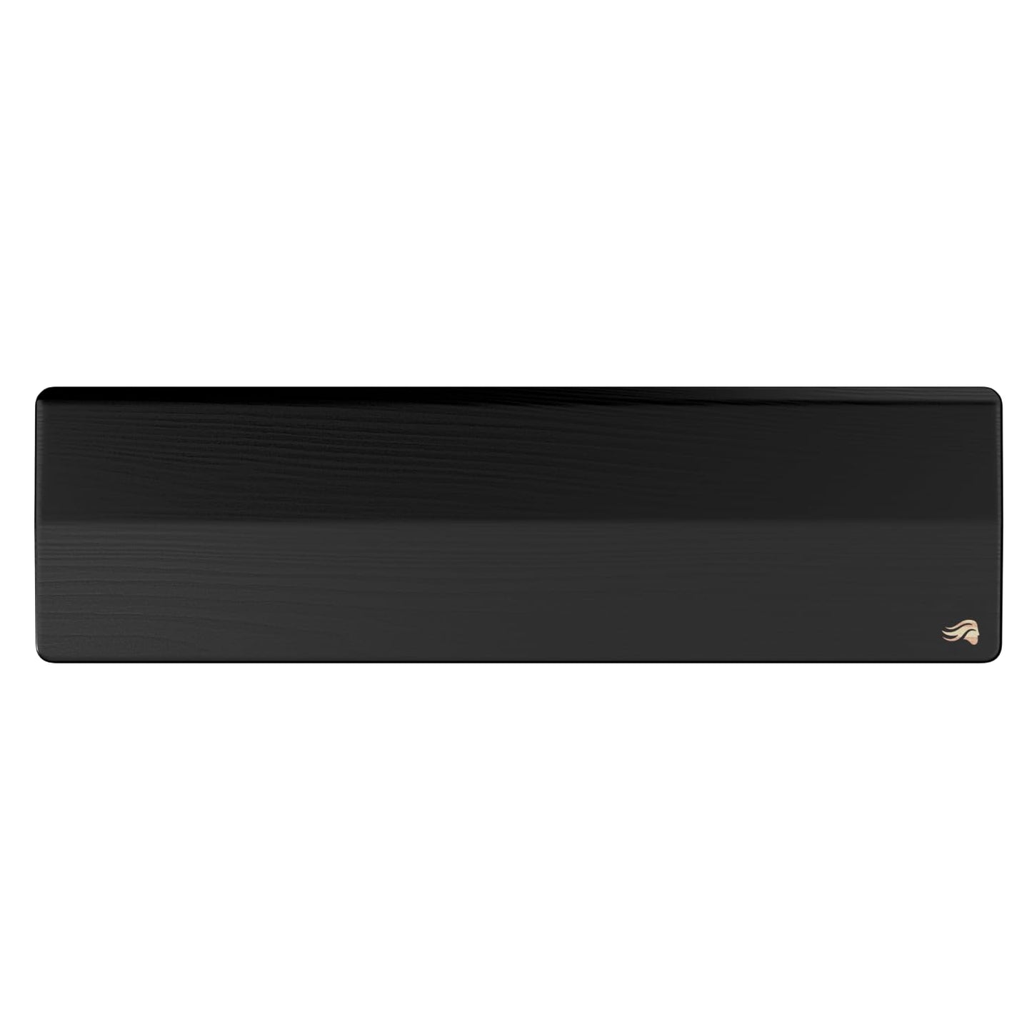 GLORIOUS Gaming Wooden Keyboard Wrist Rest (TKL) - White Ash Wood, Medium-Coarse Grain, Smooth Surface, Sweat & Oil Resistant, Easy Clean, Anti-Slip Rubber Base, 14" x 4" x 0.79" - Onyx